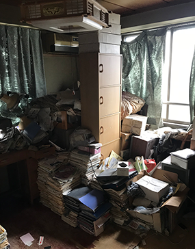 不用品回収前