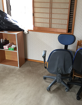 引越しゴミの片付け前