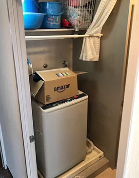 家電家具の回収前